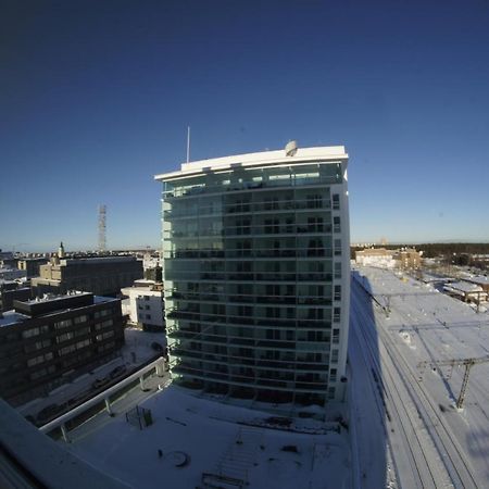 Keskustan Kaksio 45 M2 Autopaikalla, Rautatienkatu 19, 9 Krs Apartment เอาลู ภายนอก รูปภาพ