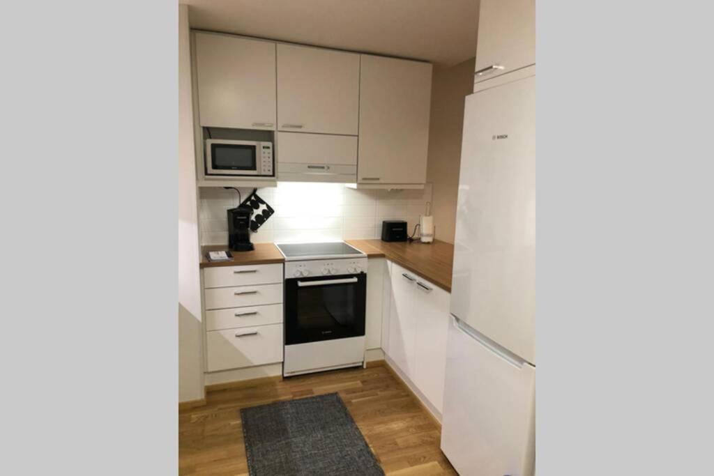 Keskustan Kaksio 45 M2 Autopaikalla, Rautatienkatu 19, 9 Krs Apartment เอาลู ภายนอก รูปภาพ