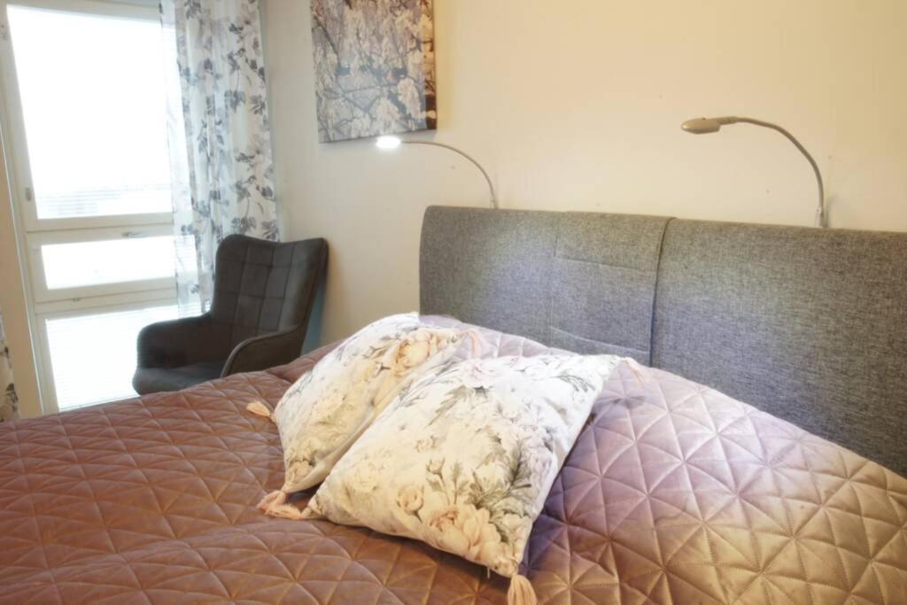 Keskustan Kaksio 45 M2 Autopaikalla, Rautatienkatu 19, 9 Krs Apartment เอาลู ภายนอก รูปภาพ