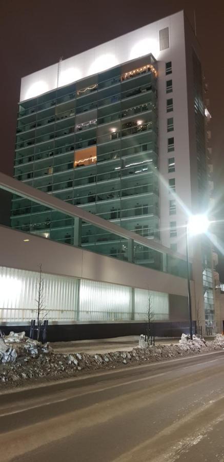 Keskustan Kaksio 45 M2 Autopaikalla, Rautatienkatu 19, 9 Krs Apartment เอาลู ภายนอก รูปภาพ
