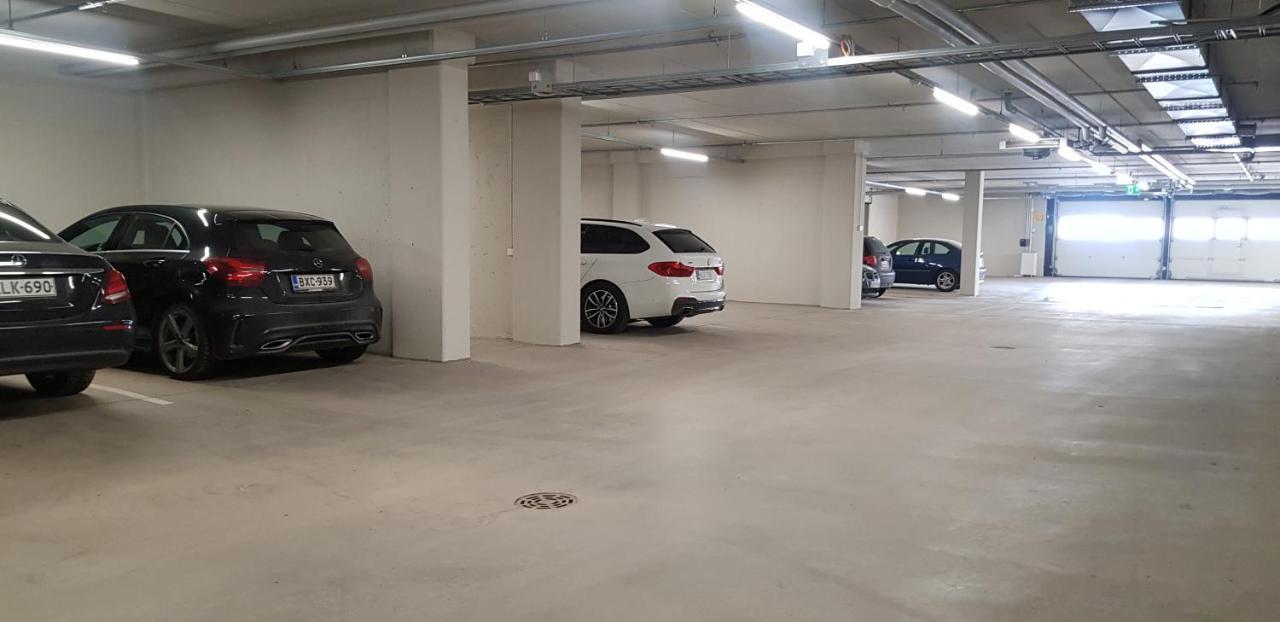 Keskustan Kaksio 45 M2 Autopaikalla, Rautatienkatu 19, 9 Krs Apartment เอาลู ภายนอก รูปภาพ